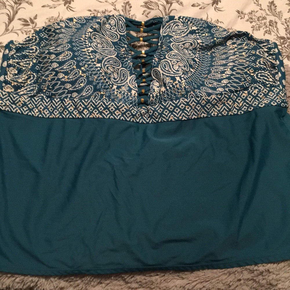 Time&Tru Bathing Suit Top